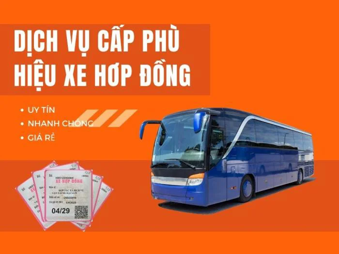 Dịch vụ làm phù hiệu xe ô tô giá rẻ , chất lượng tại Đà Nẵng
